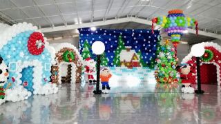 tienda de articulos navidenos aguascalientes Cuquislandia Decoración con globos