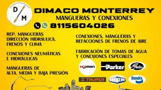 proveedor de mangueras apodaca Mangueras y Conexiones Hidraulicas Dimaco Monterrey