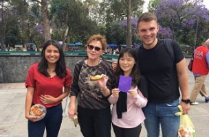 places to study outdoors in mexico city Walk Spanish Mexico City Language School