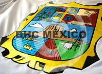 Escudo bordado del Estado de Tamaulipas