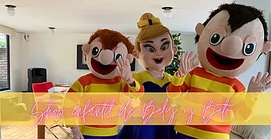 Show de Bely y Beto para fiestas infantiles
