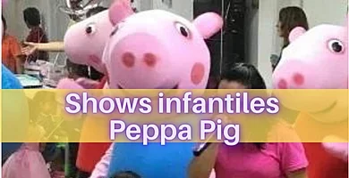 Show Peppa Pig para fiestas infantiles