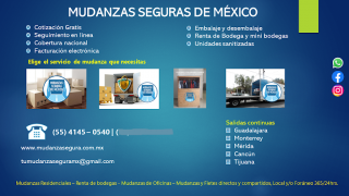 empresas mudanzas ciudad de mexico MUDANZAS Y FLETES CDMX