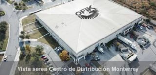 Vista aerea de centro de distribucion Monterrey