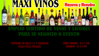 tienda de vinos heroica matamoros MAXI VINOS