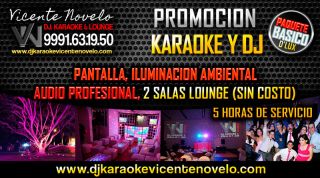 karaoke con video merida DJ Karaoke Vicente Novelo