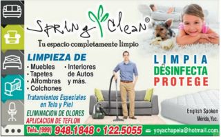servicio de limpieza de alfombras merida Spring Clean