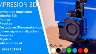 servicio de impresion 3d merida 3DCreations