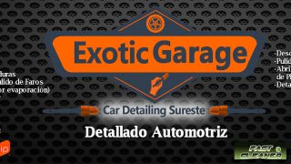 servicio de restauracion de automoviles merida Exotic Garage Car Detailing Sureste