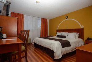 Guest room at the Howard Johnson by Wyndham Morelia Calle Real in Morelia, Michoacan, Other than US/Canada