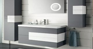 Diseñamos y fabricamos muebles para baño sobre medida con gran calidad y resistencia, cubiertas de cuarzo, granito y mármol