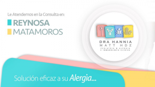 inmunologo reynosa Dra. Hannia Matt Hdz. Pediatría & Alergia e Inmunología Clínica