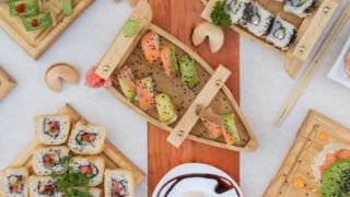 restaurante de sushi con cinta transportadora saltillo OISHI SUSHI Y MAS