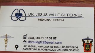 asistente medico tlaquepaque Dr. Jesús Valle Gutierrez