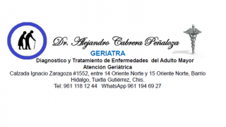 geriatra tuxtla gutierrez Geriatra Dr. Alejandro Cabrera Peñaloza, Tuxtla Gutierrez.