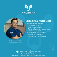 Angel Gurrola Ortega, Urólogo Durango
